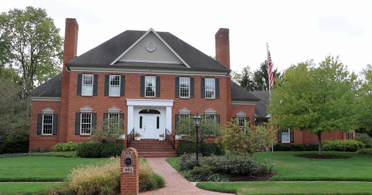 Elegant home in Beavercreek showcases spacious rooms with abundant natural light.