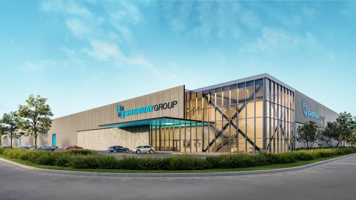 Guelph industrial development completed by Forager Real Estate and Sherway Group partnership.