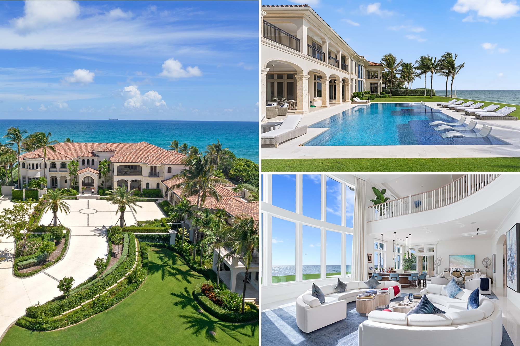 Florida luxury estate listed for sale at $79 million in high-end market.