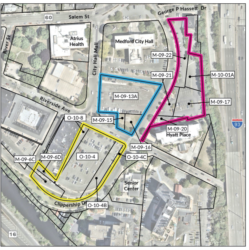 City of Medford seeks developers for downtown properties revitalization project.