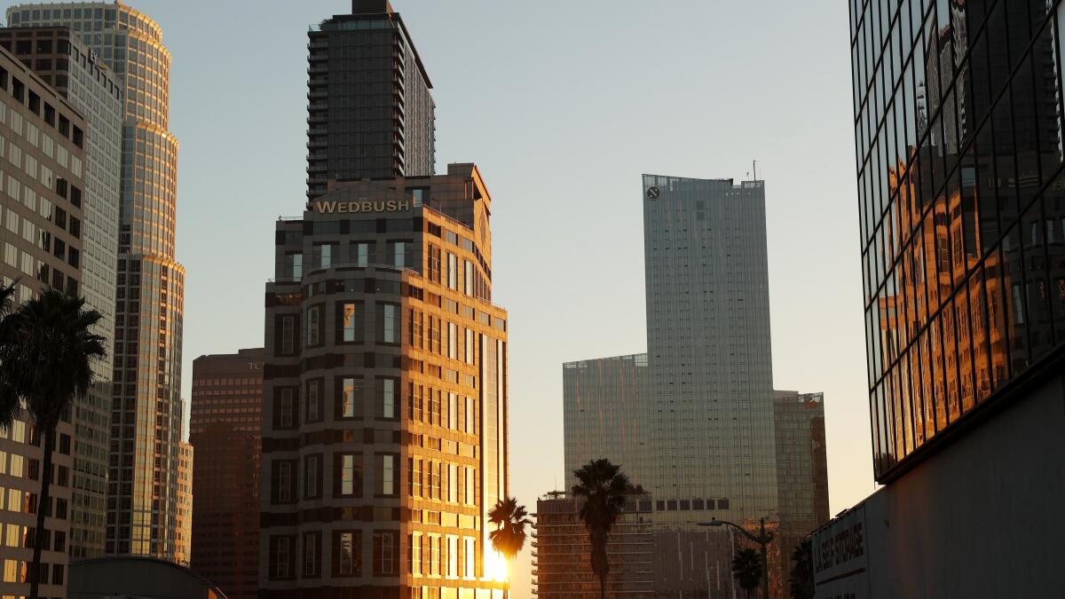 Wedbush Securities moves to new Pasadena office, downsizing from Los Angeles downtown.