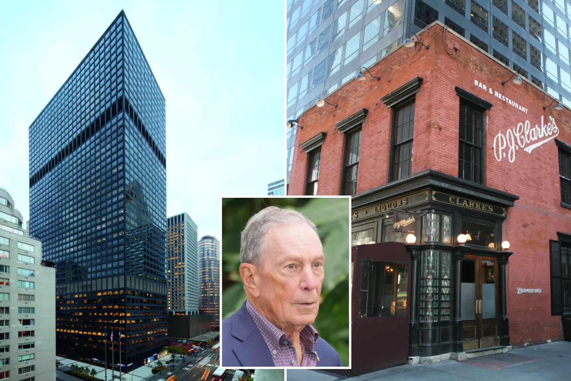 Bloomberg expands presence in historic P.J. Clarke's building in Midtown Manhattan.