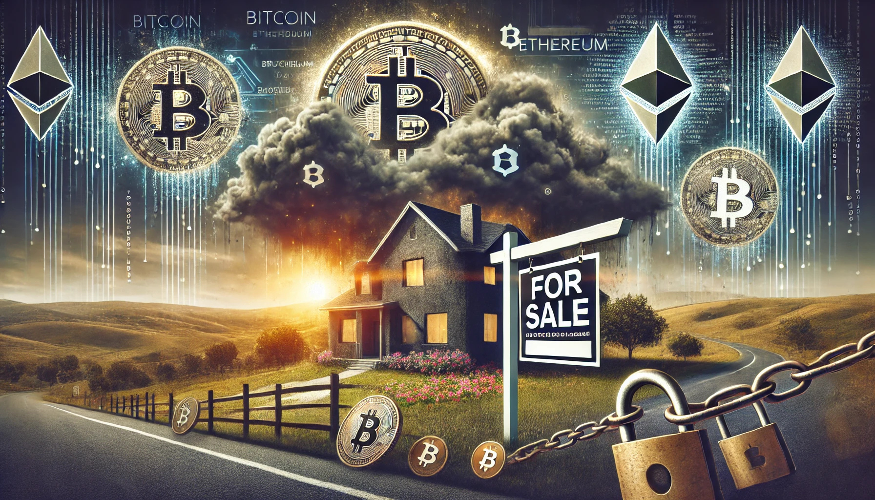 Tangible cryptocurrency scandal rocks real estate industry in global financial controversy.