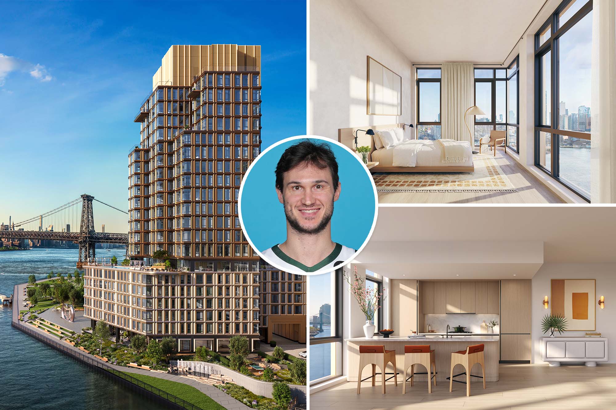 NBA player Danilo Gallinari purchases luxury estate in Brooklyn's upscale neighborhood.