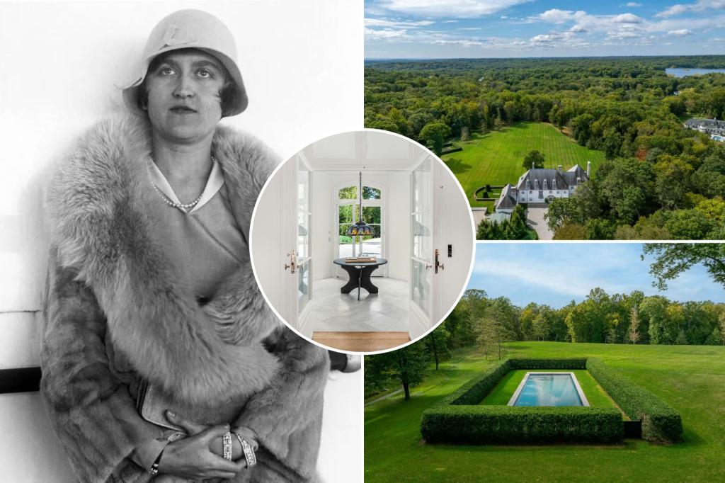 Expansive Connecticut estate transforms into Cold War-era retreat for NYC socialite.