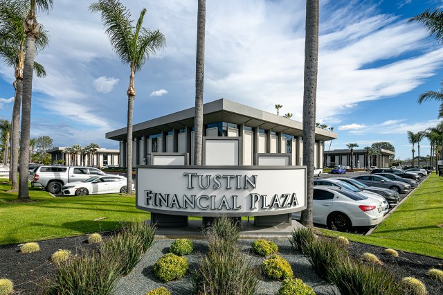 Tustin's Financial Plaza sold for $27.5 million in major real estate deal.