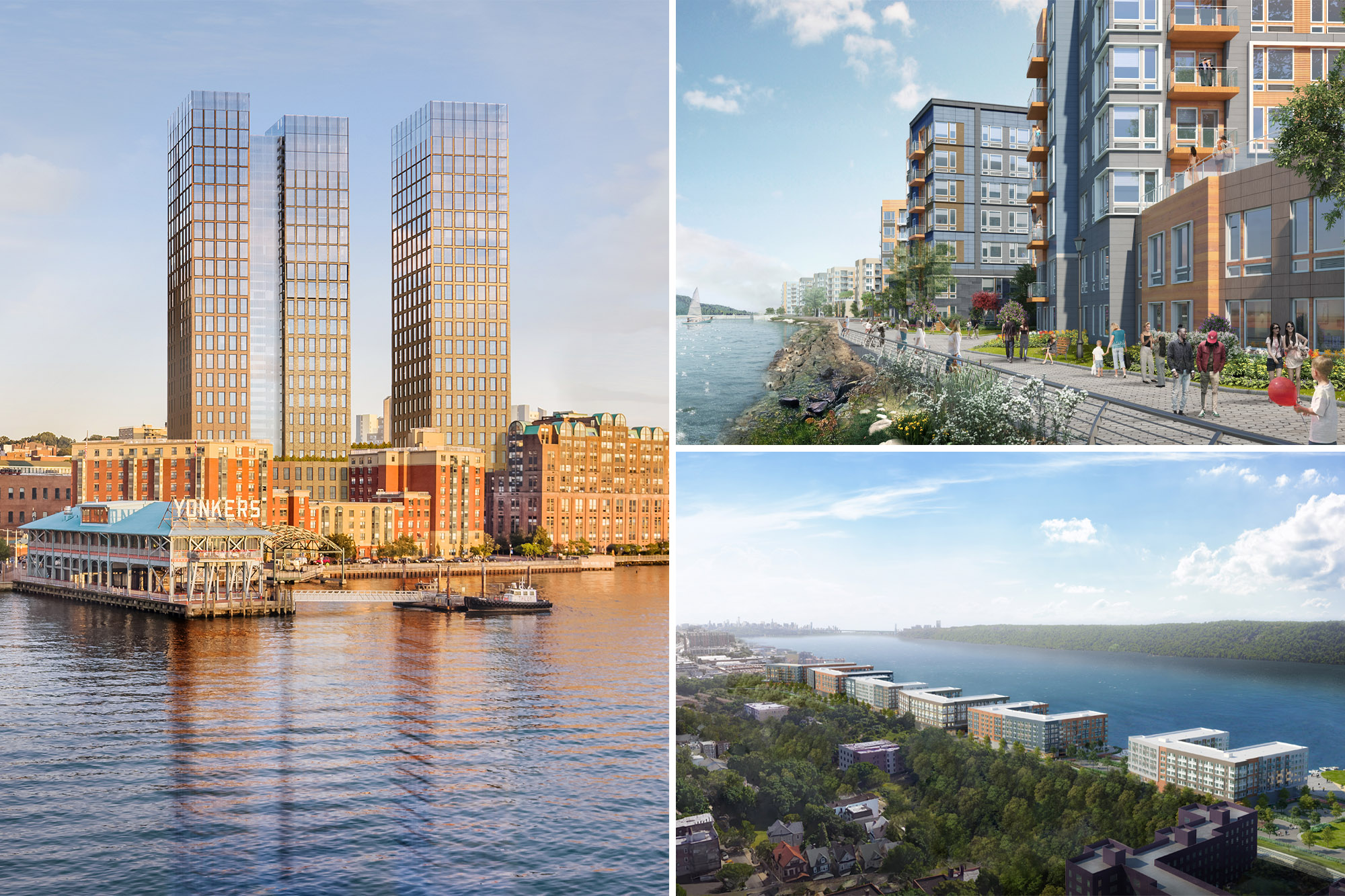 Yonkers skyline transforms with large-scale residential developments under construction in Westchester County.