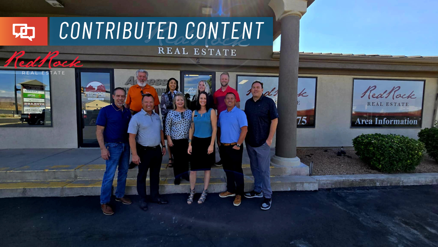 Red Rock Realty opens new office in Hurricane, Utah, celebrating grand opening.