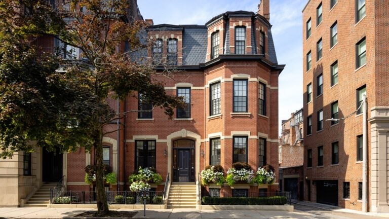 Expensive Boston brownstone mansion listed for nearly $20 million in luxury real estate.