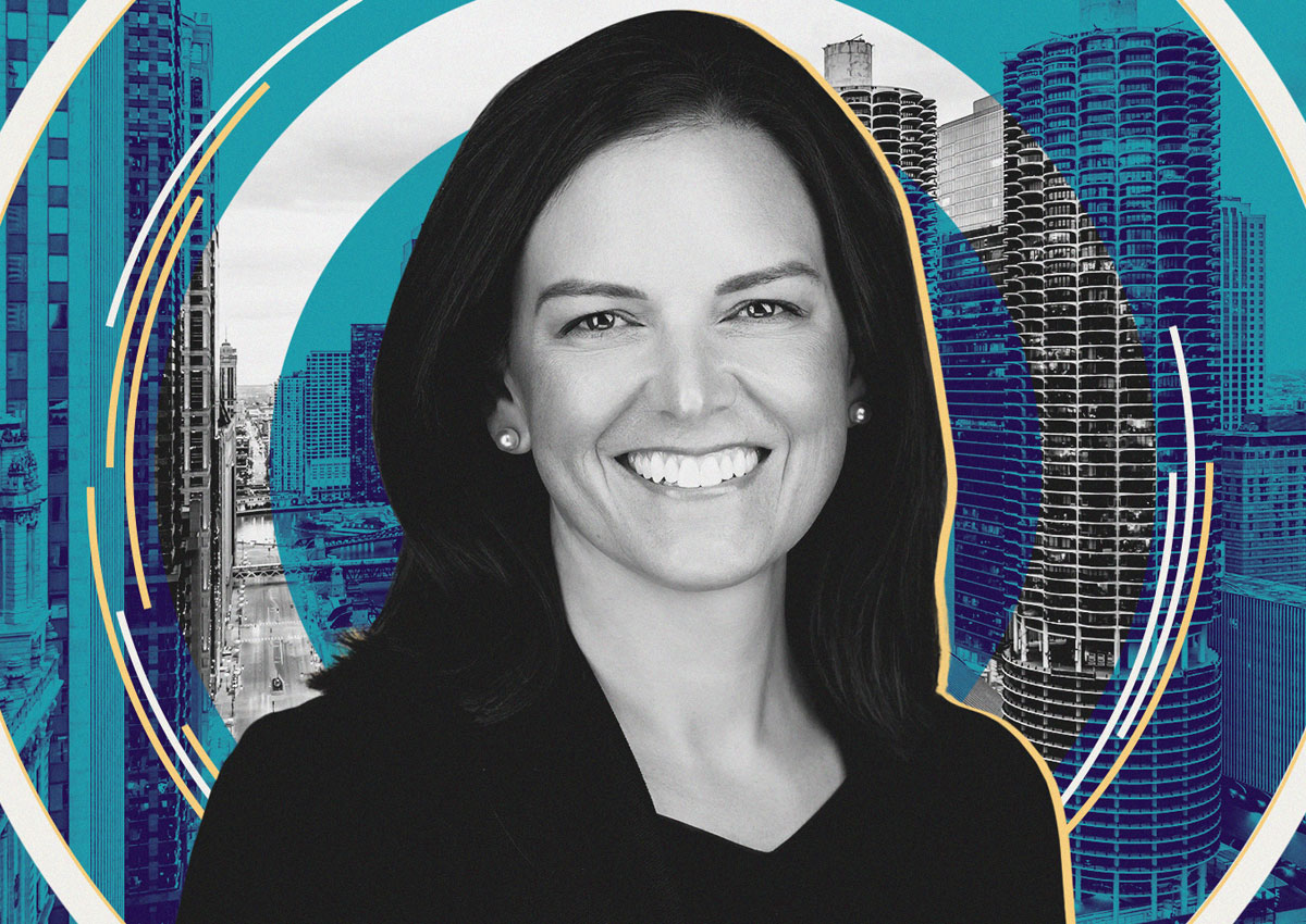 Michelle Herrick leads commercial real estate team at J.P. Morgan headquarters.