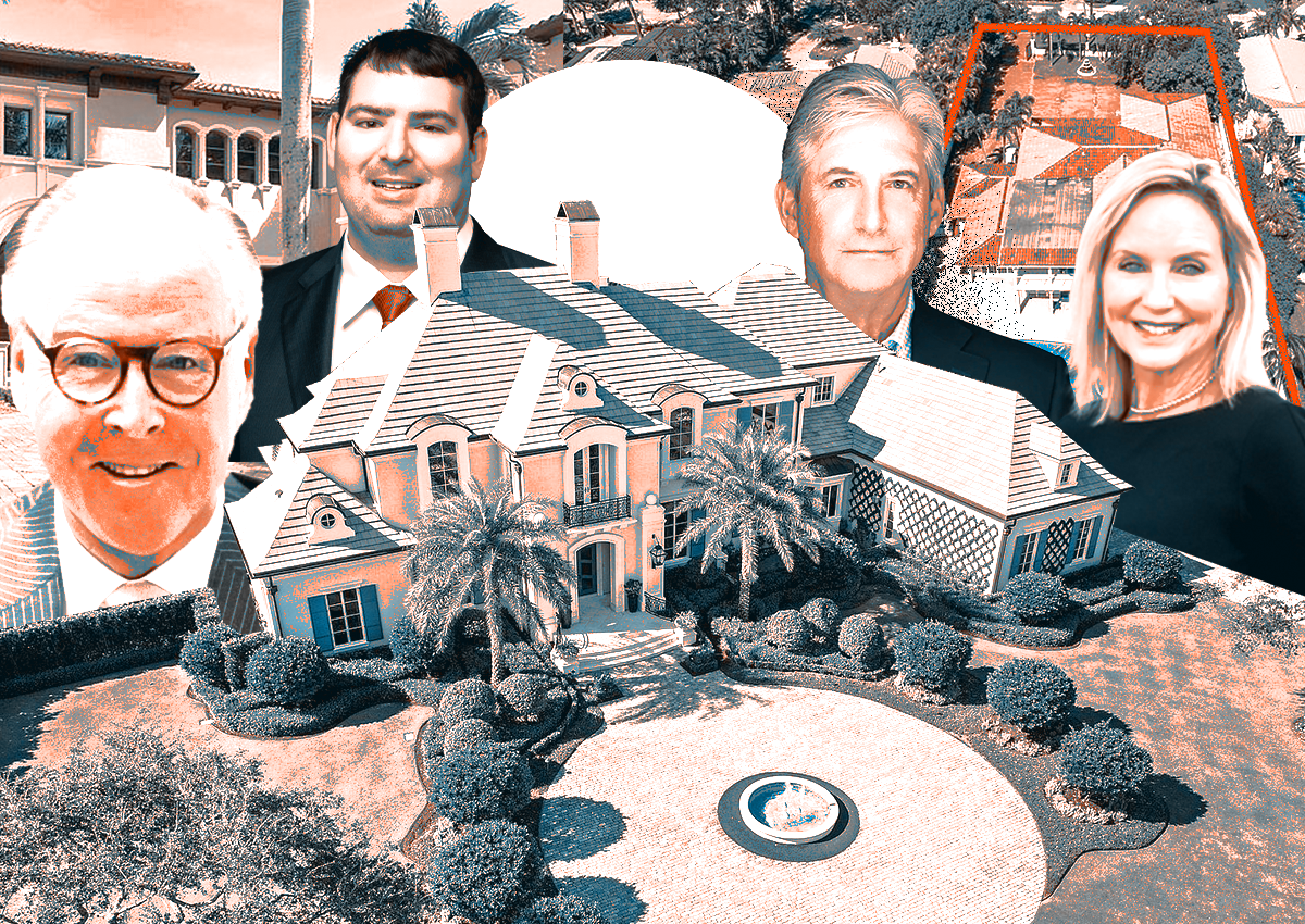 High-profile buyers tour luxury homes in South Florida's exclusive neighborhoods.