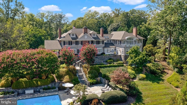 Baltimore County luxury hilltop estate property for sale with scenic views.