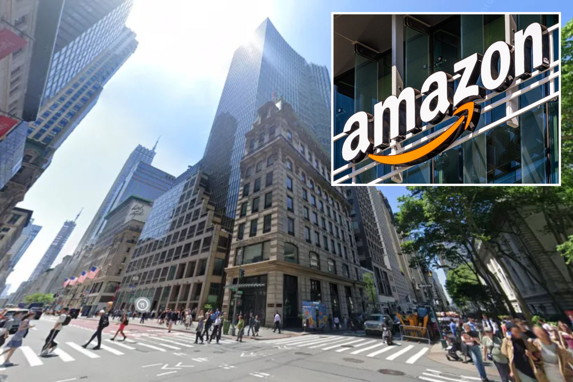 Amazon expands near New York City headquarters with returning employees in sight.