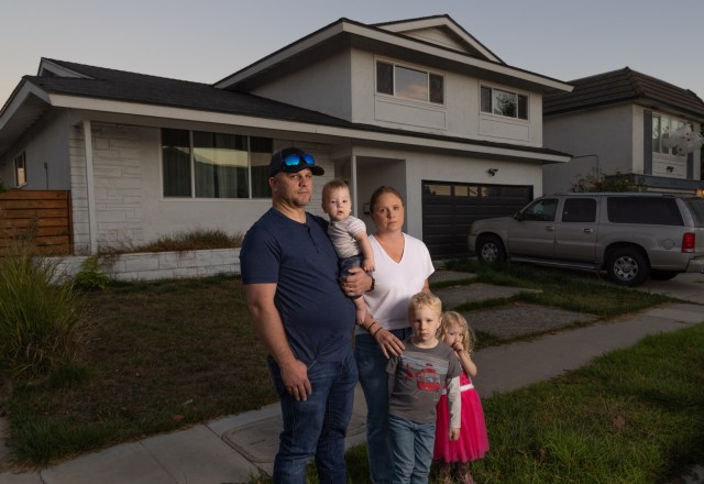 Long Beach family struggles with toxic financial burden in their dream home.