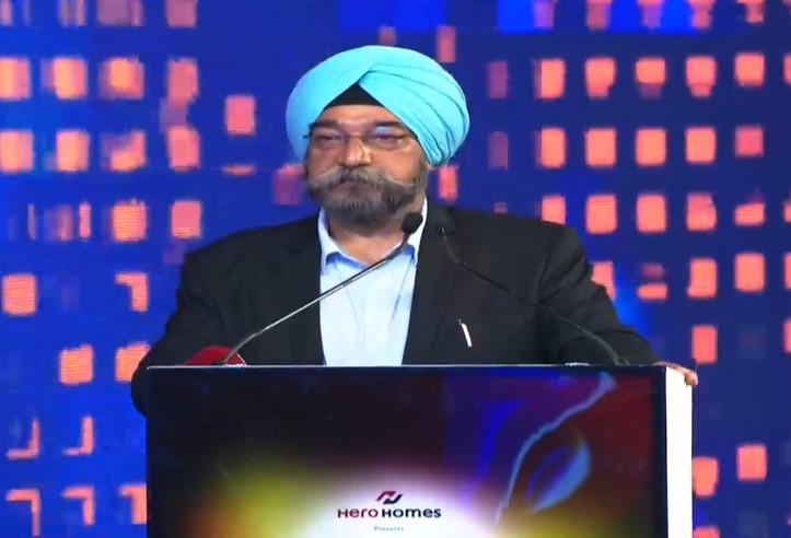 Hero Group executives discuss core values at NDTV Realty Summit in India.