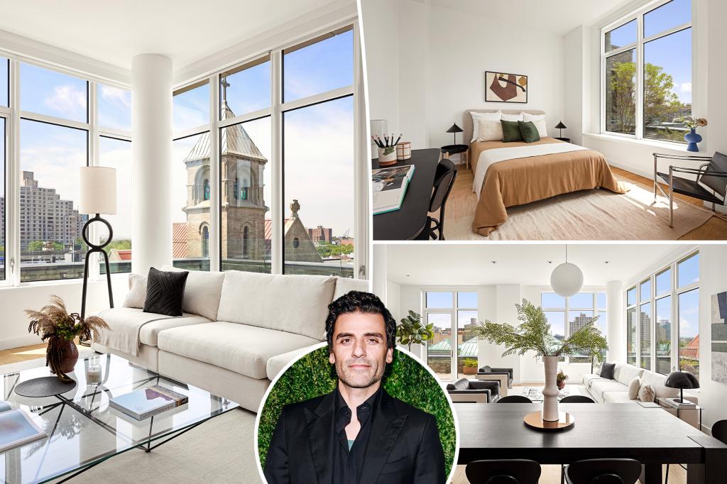 Oscar Isaac sells luxurious Brooklyn penthouse in high-profile real estate transaction.