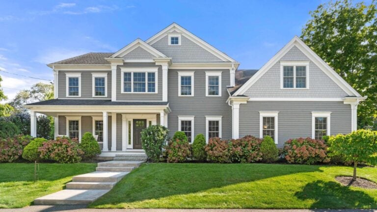 Elegant Needham estate offers luxurious living with exclusive Mercedes-Benz bonus incentive.