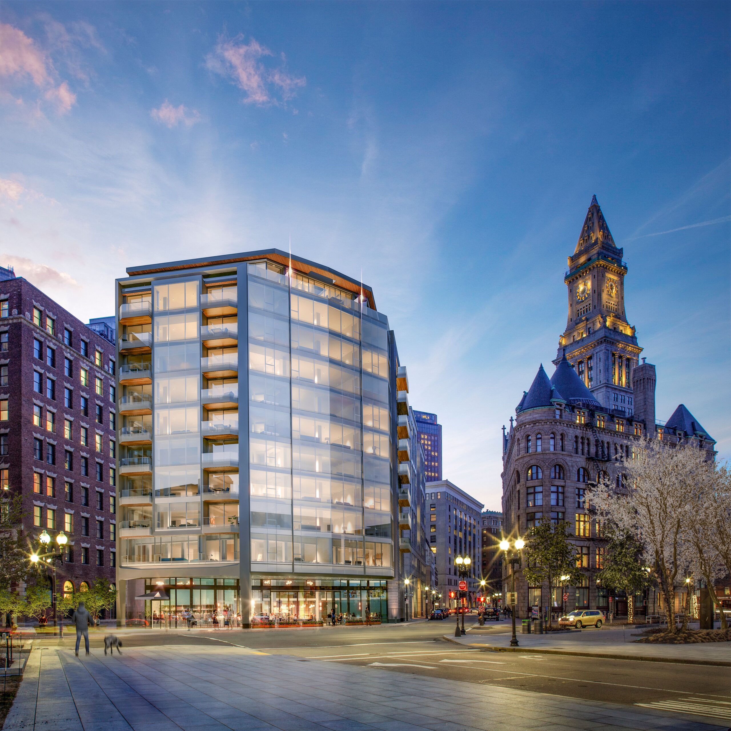 Boston developer secures $90 million funding for India Street condo project.