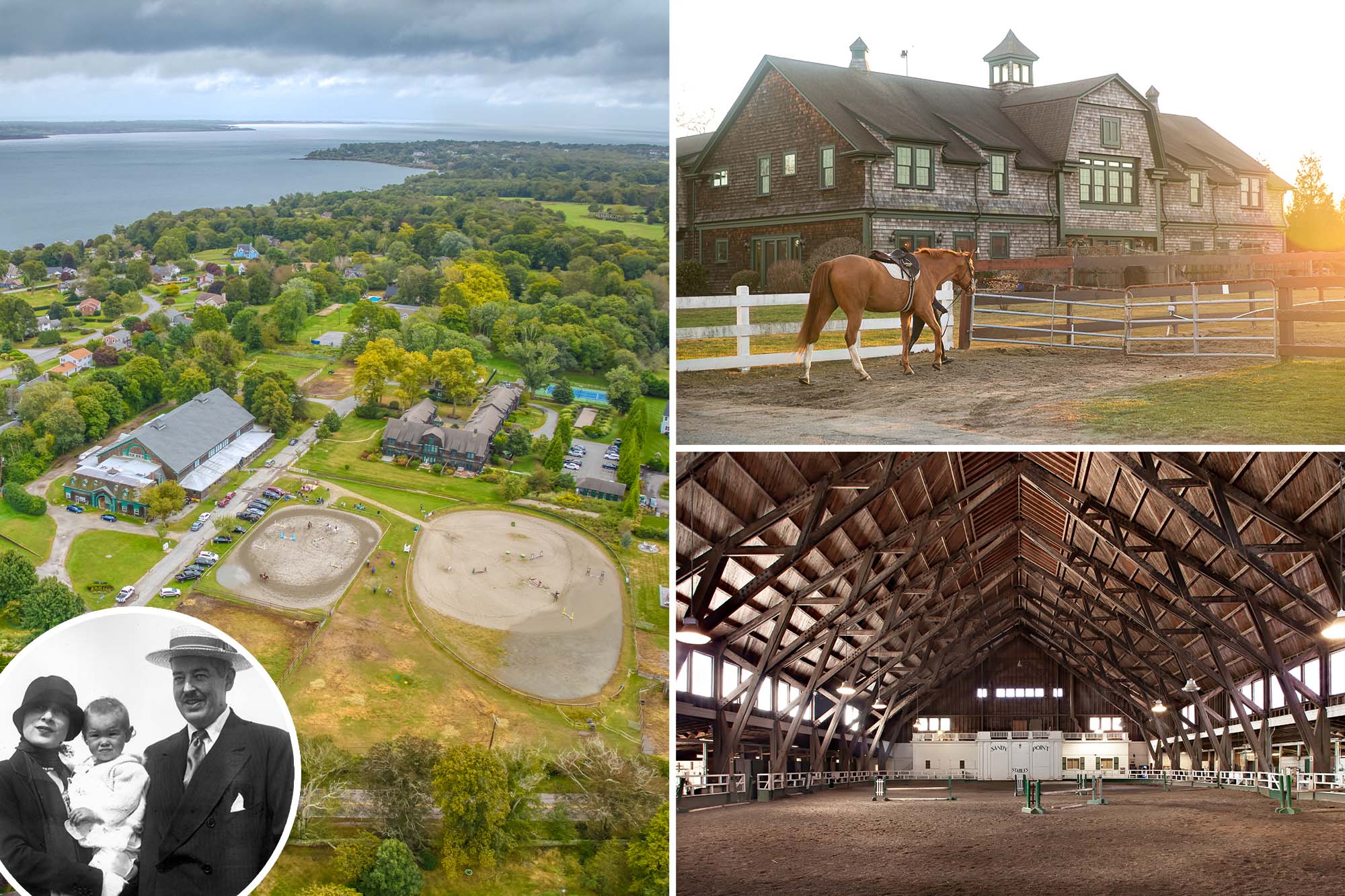 Elegant equestrian estate of Vanderbilt family listed for auction in Tennessee countryside.