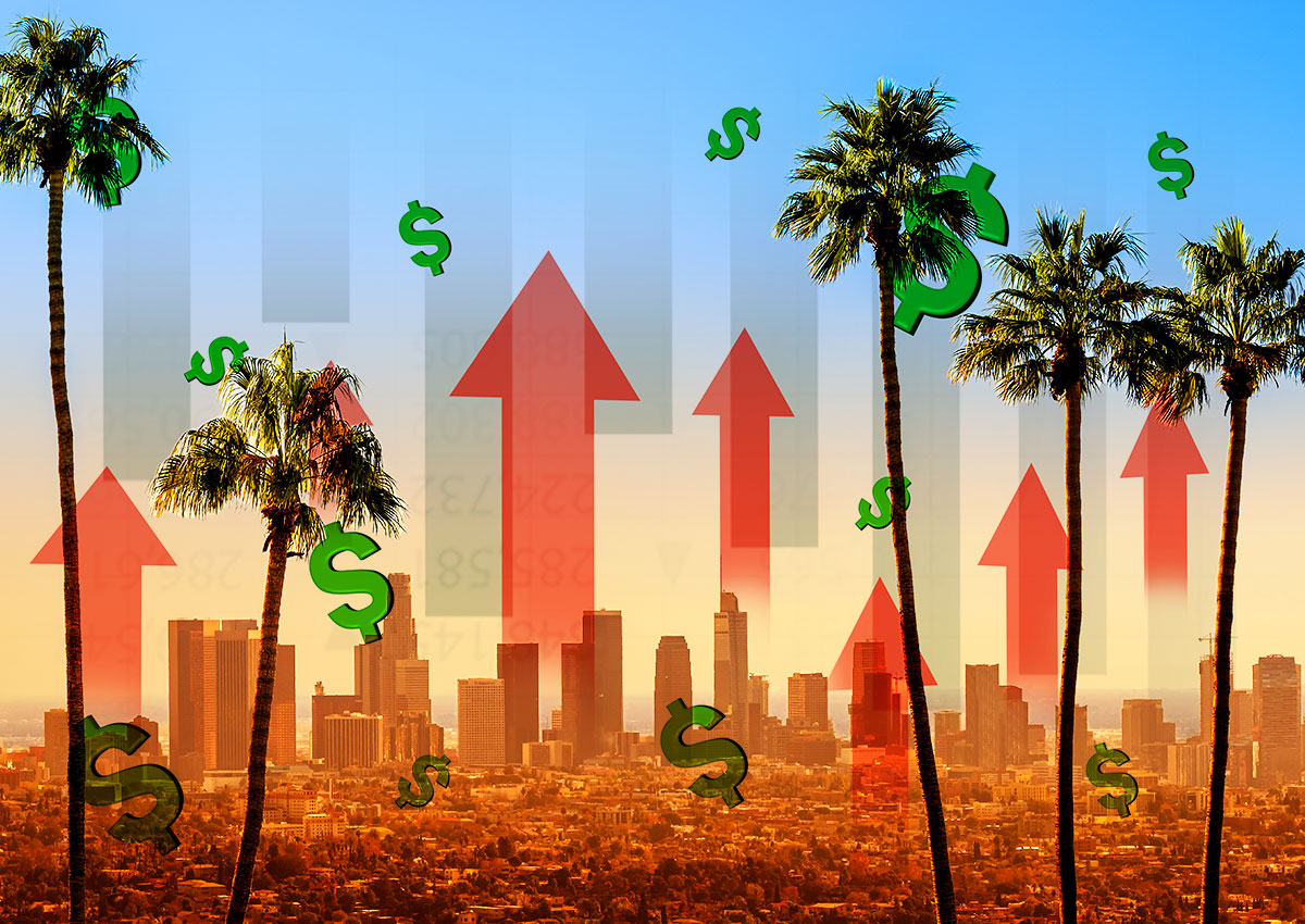 LA office leasing surges 27% year-over-year post-pandemic, boosting local economy.