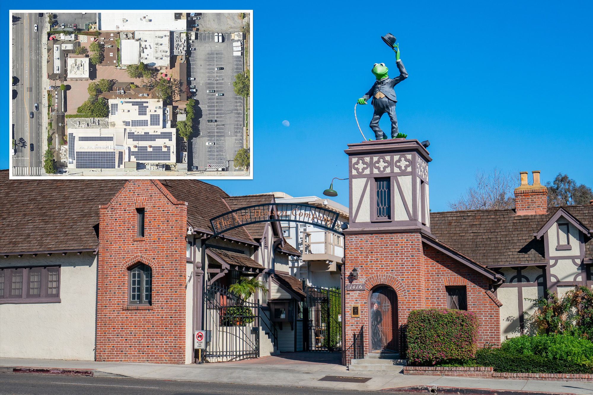 Scientology acquires historic Muppet Studios property in Los Angeles founded by Charlie Chaplin.