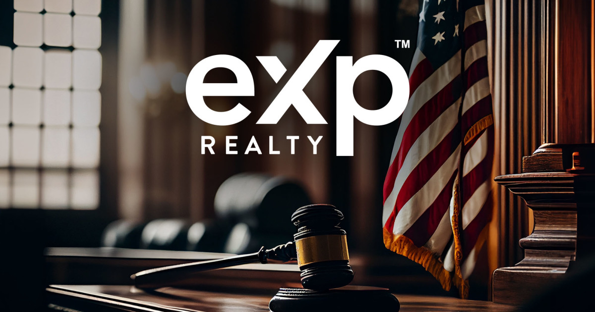 eXp Realty executives settle commission dispute with a $34 million payment.