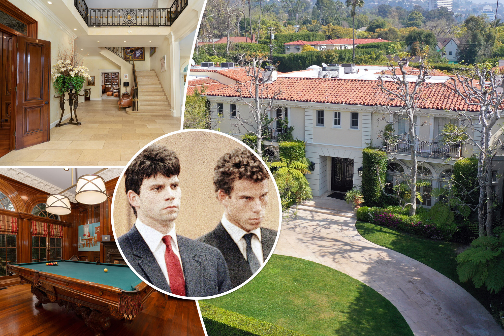 Former estate of Menendez brothers sold to new owners in Beverly Hills.