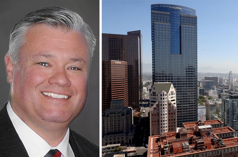 Los Angeles commercial property sales plummet to historic low levels downtown.