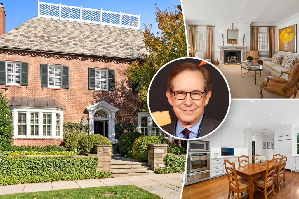 Fox News anchor lists Washington D.C. home for sale at $6.4 million.