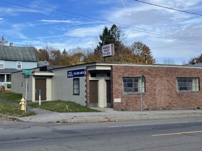 Italian American Club property sold in local real estate transaction in [City] area.