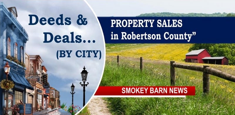 Robertson County real estate transactions and market update for October 2024.