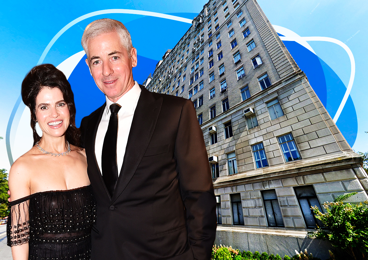 Bill Ackman's luxurious New York City penthouse apartment listed for sale at $41 million.