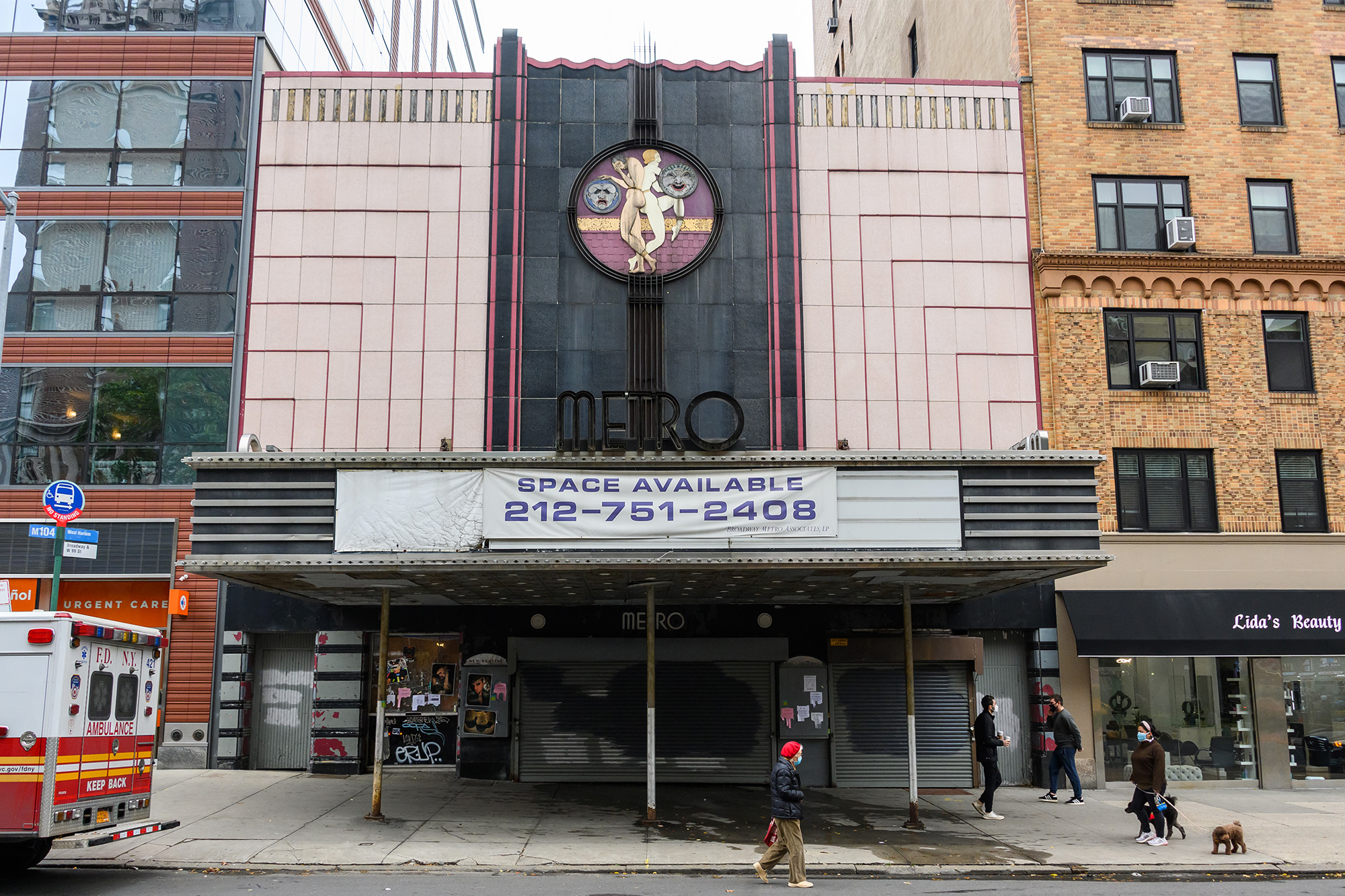 Iconic New York City theater building sold after years of neglect.