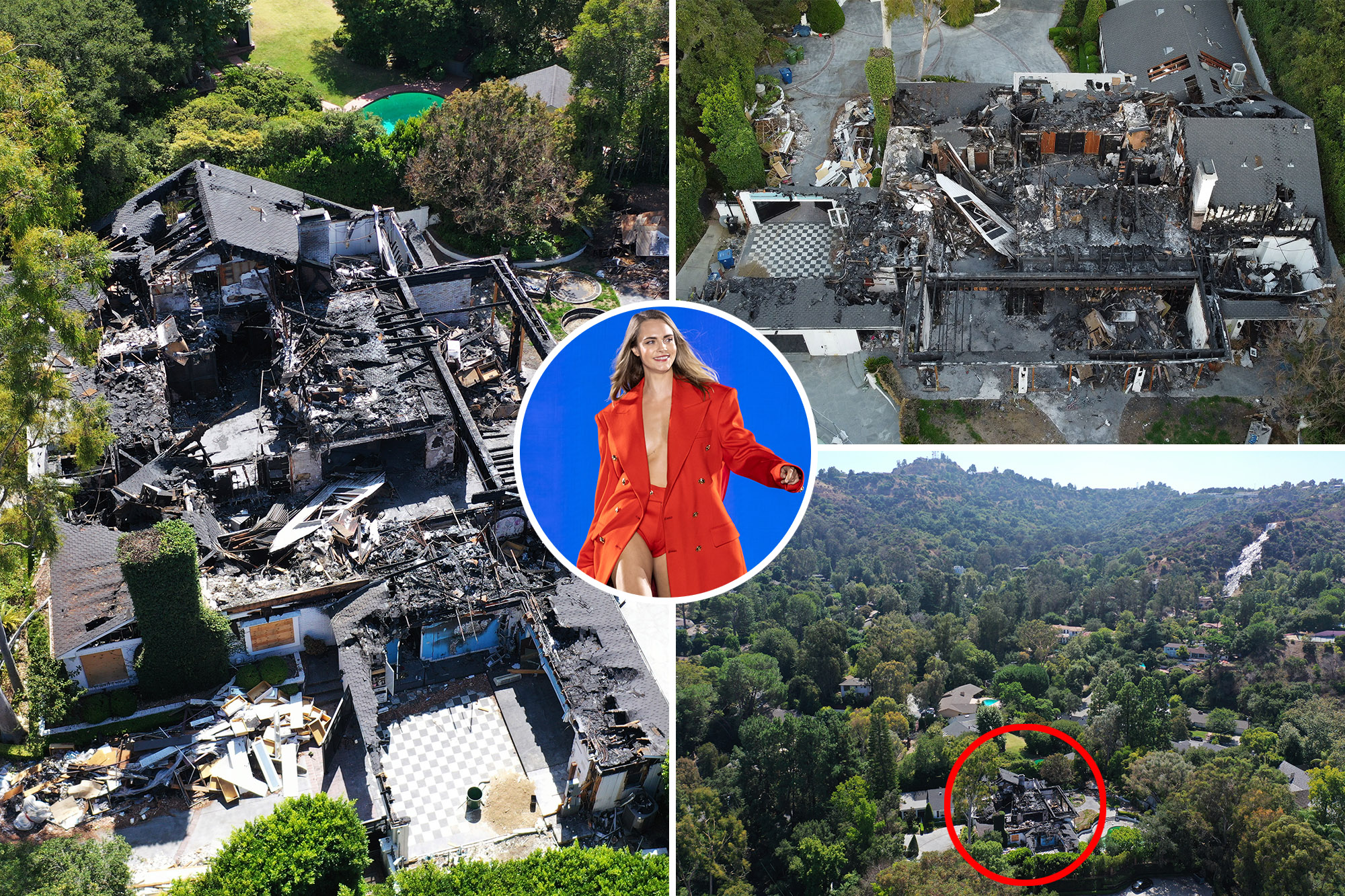 Cara Delevingne's LA mansion sold after significant loss following 2022 fire.