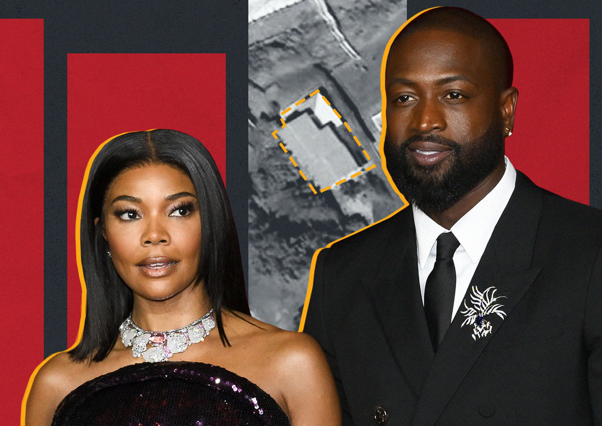 Dwyane Wade and Gabrielle Union seen together on Long Island's North Fork.