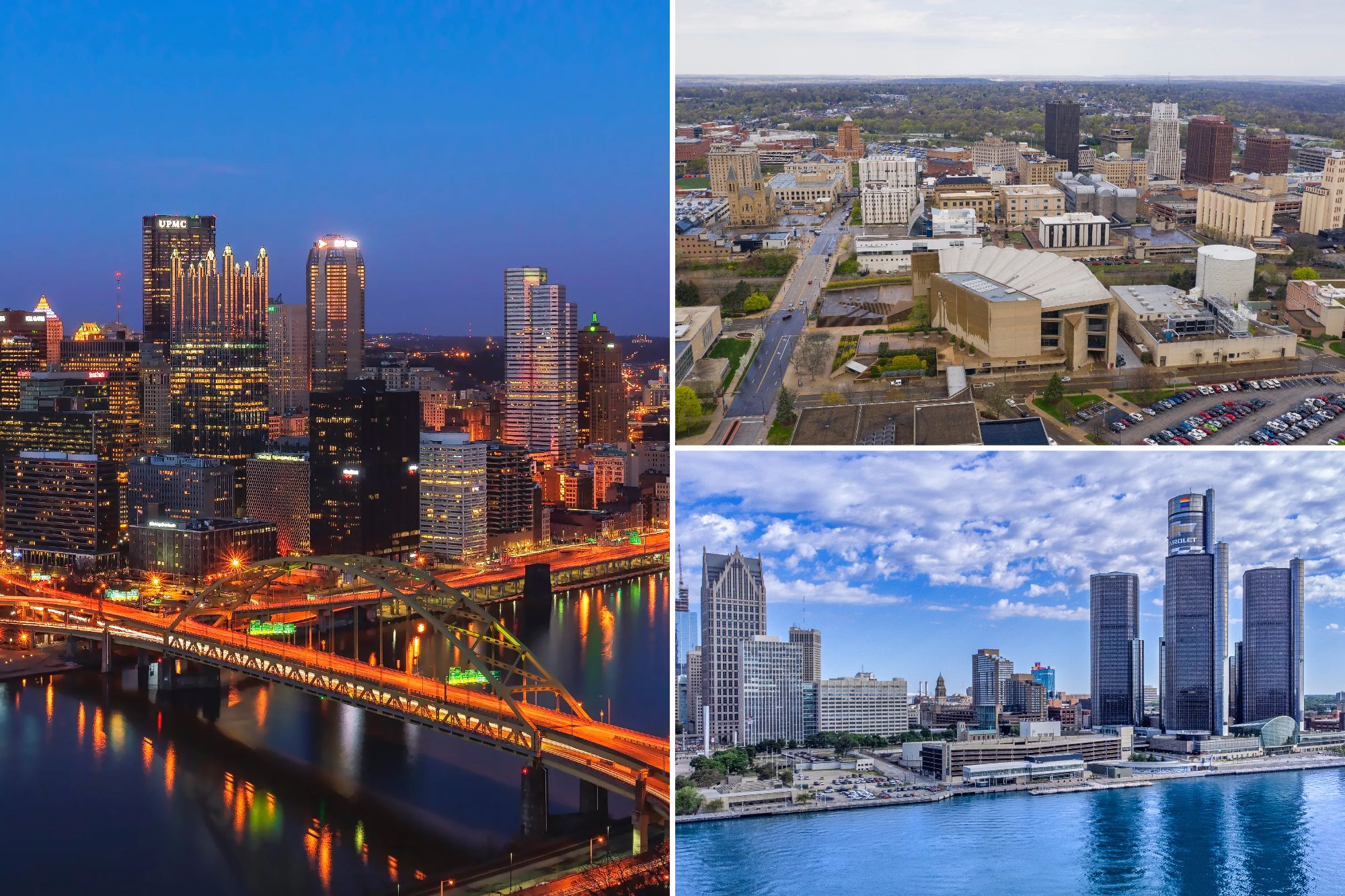 Affordable US cities with low cost of living and metro areas highlighted.