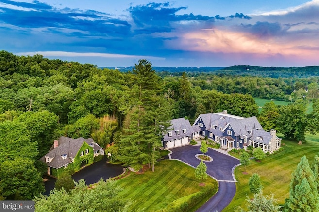 Elegant luxury estate for sale in Baltimore County's upscale market area.