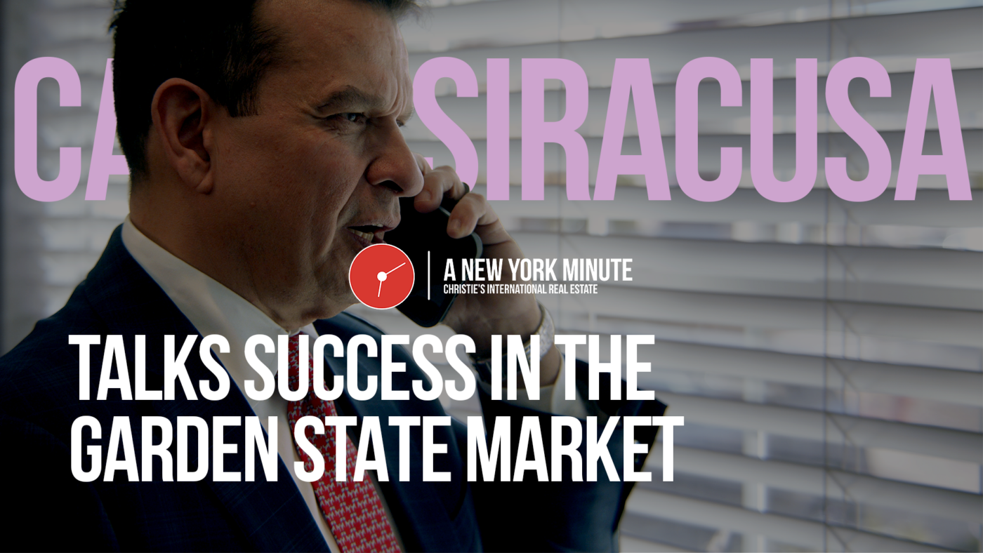 Carlo Siracusa discusses Christie's New Jersey market dominance and emerging developments.