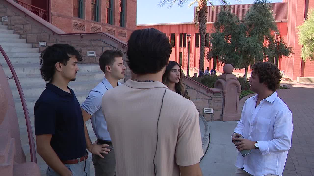 Arizona State University students participate in real estate club for professional development.