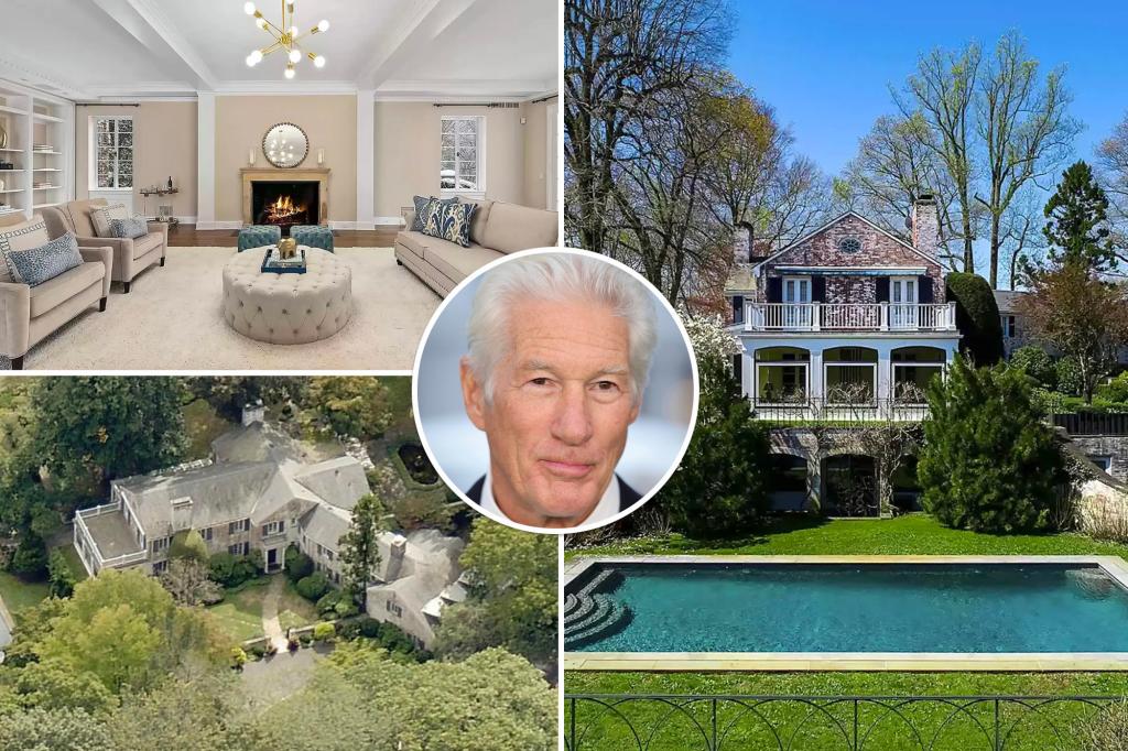 Richard Gere sells historic Connecticut estate formerly owned by Paul Simon.