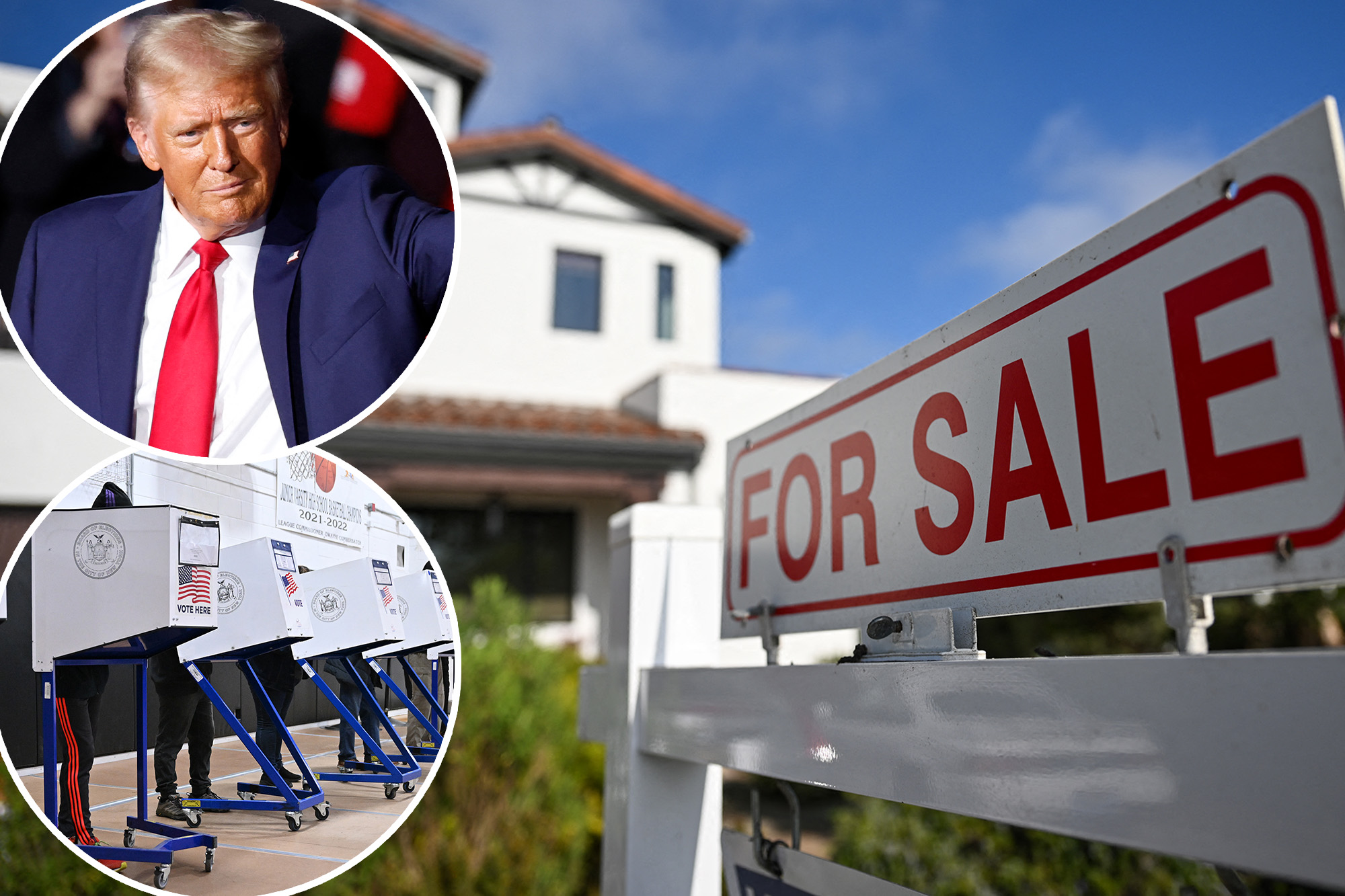 Trump supporters consider economic priorities over housing affordability in 2024 US election.