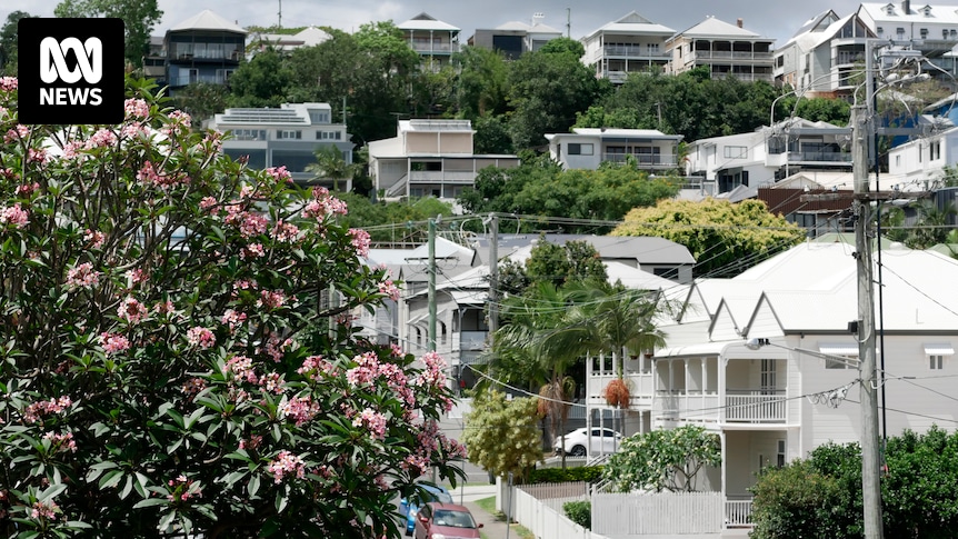 Australian house prices graph showing weak growth trend from early 2023.