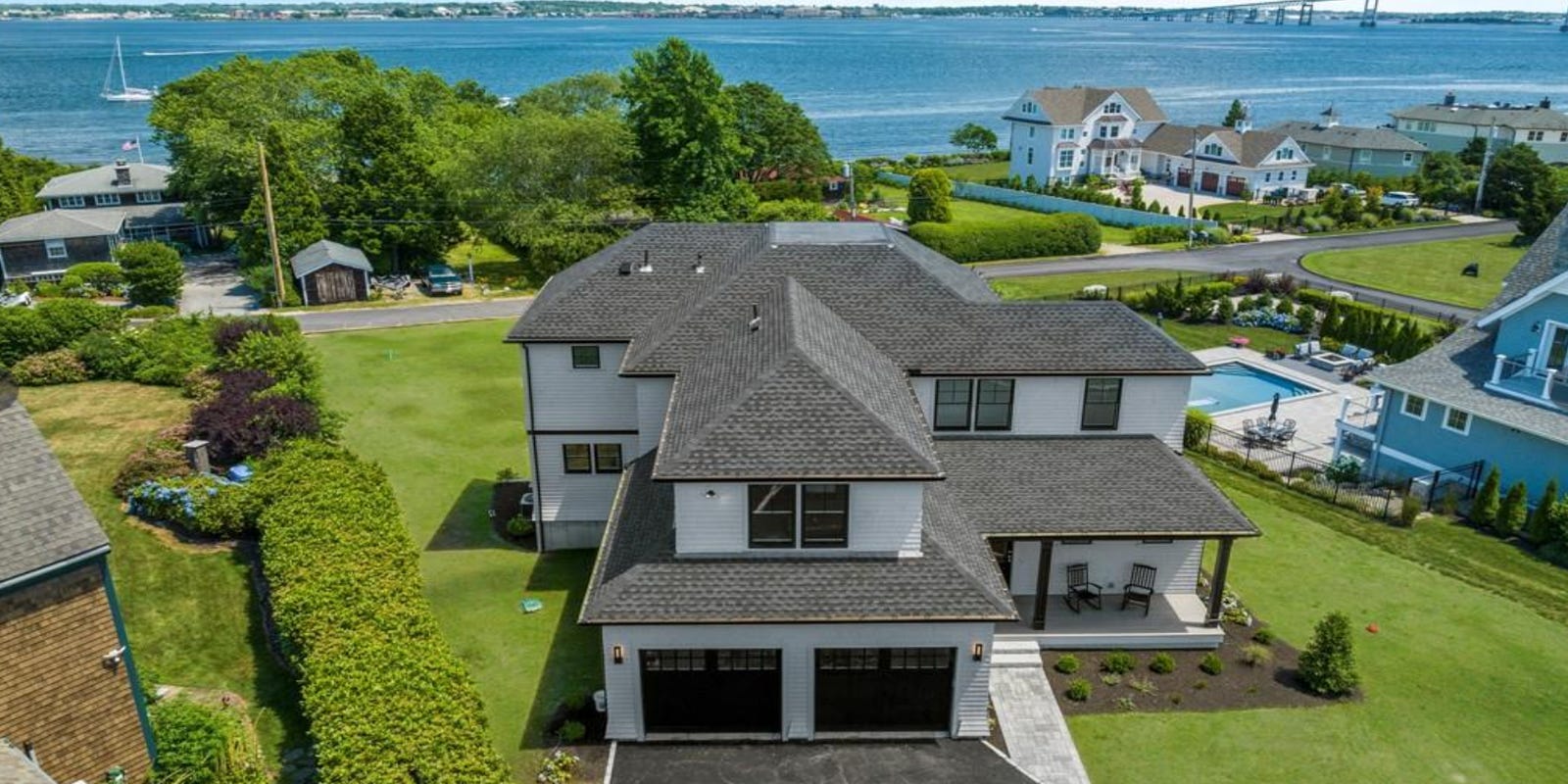 Newport County luxury home sales surpass $2 million mark.