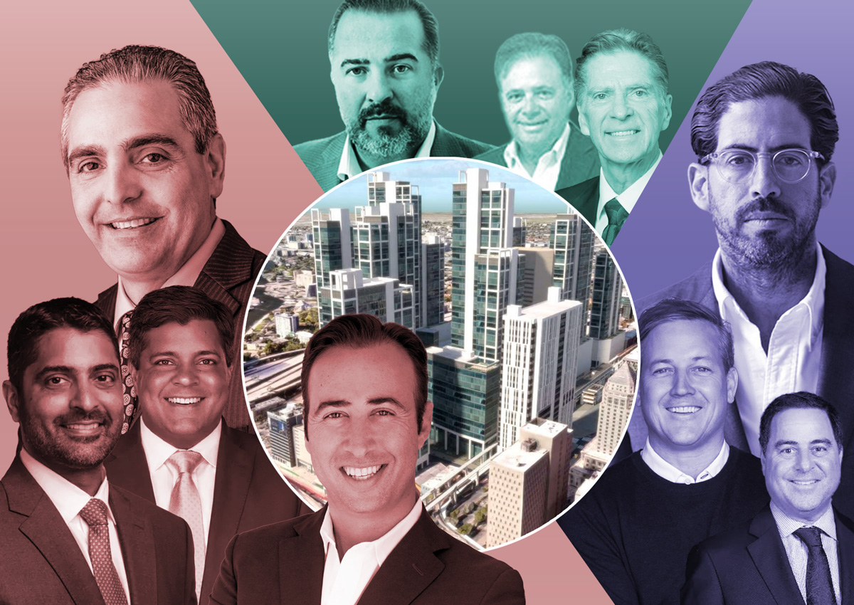 Three developer teams compete for $10B Miami-Dade infrastructure contract.