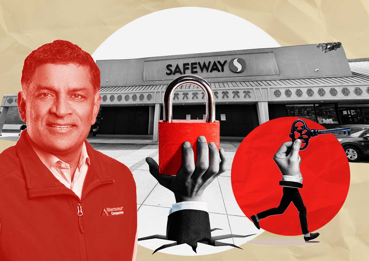 Safeway store in San Francisco's Fillmore district closed due to theft.