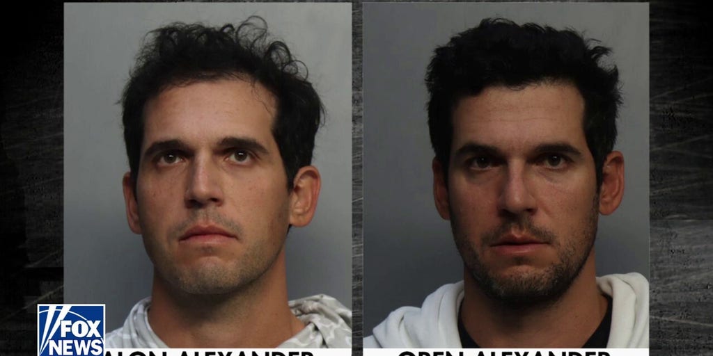 Two brothers, luxury realtors, accused of sex assault charges, handcuffed by police.