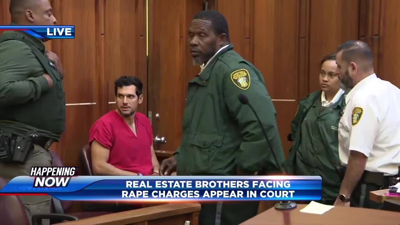 Miami luxury broker and twin brother released after sex trafficking hearing.