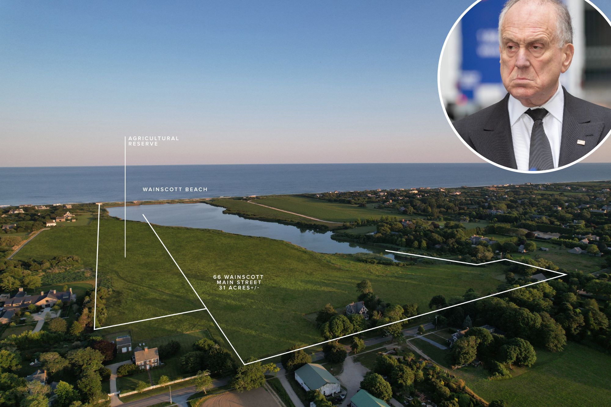 Ron Lauder sells Hamptons mansion for $56 million to non-billionaire.