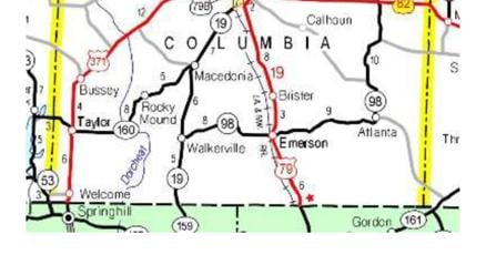 Columbia County residential sales chart showing recent transactions and trends.