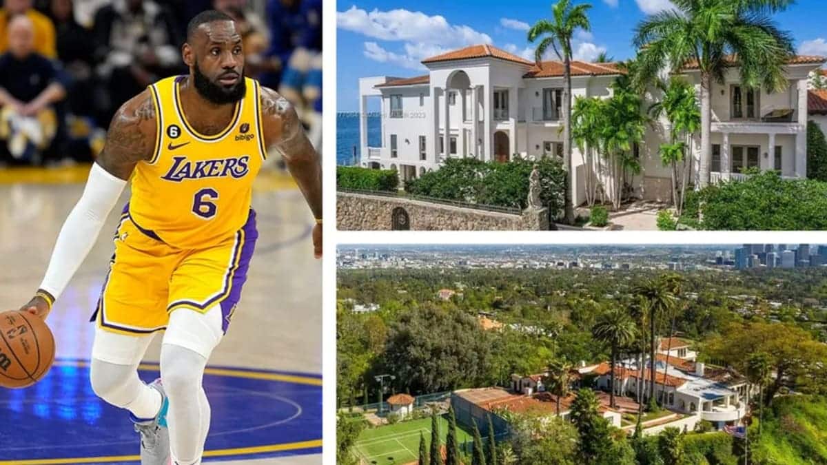 LeBron James' real estate portfolio includes royal properties.